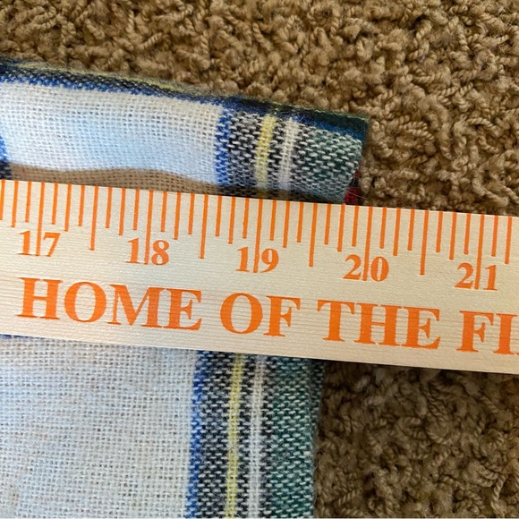 Chad Stevens tartan ivory plaid Christmas blazer open women’s small - Picture 12 of 12